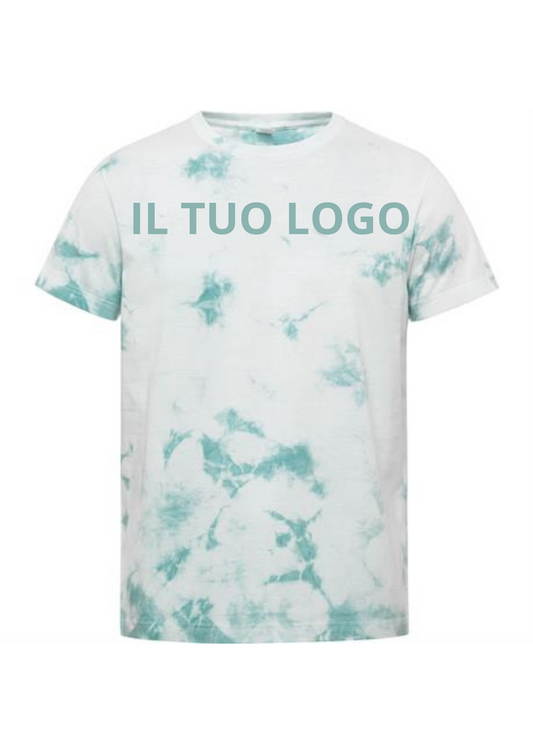 T-shirt tie dye manica corta